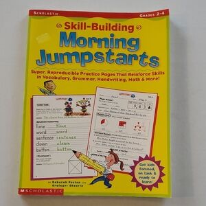 Scholastic Skill-Building Morning Jumpstarts Book - Grades 2-4